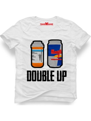 Tshirthane Pubg Double up Erkek T-Shirt
