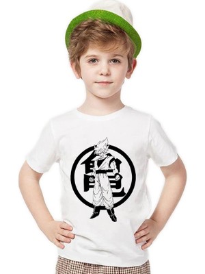 Tshirthane Dragon ball saiyan Erkek Çocuk T-Shirt