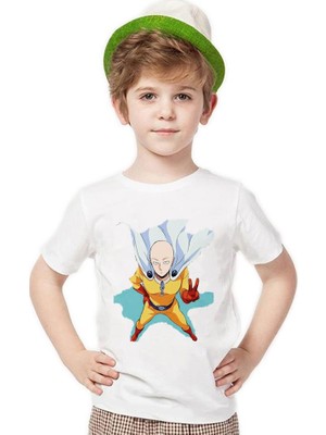 Tshirthane One Punch Man Erkek Çocuk T-Shirt