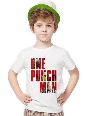Tshirthane One Punch Man Erkek Çocuk T-Shirt