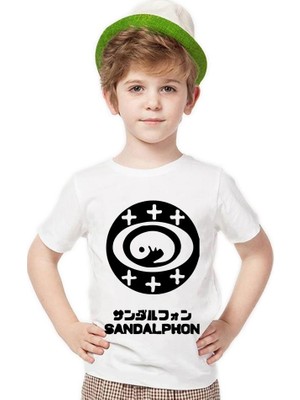 Tshirthane One Punch Man Evangelion sandalhon Erkek Çocuk T-Shirt