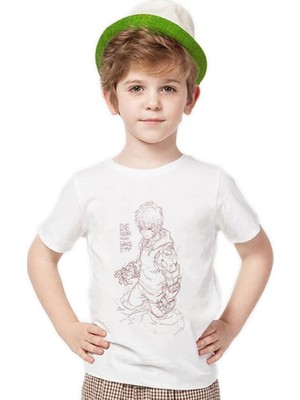 Tshirthane One Punch Man Genos Erkek Çocuk T-Shirt