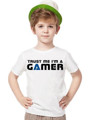Tshirthane Trust me i'm a Gamer Erkek Çocuk T-Shirt