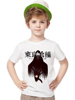 Tshirthane Tokyo Ghoul ken kaneki Erkek Çocuk T-Shirt