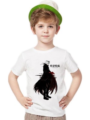 Tshirthane Tokyo Ghoul ken kaneki Erkek Çocuk T-Shirt