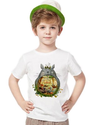 Tshirthane Totoro Erkek Çocuk T-Shirt