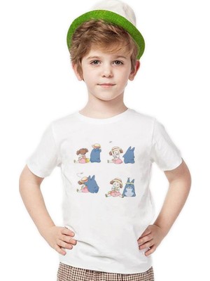 Tshirthane Totoro Erkek Çocuk T-Shirt