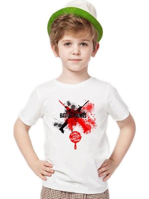 Tshirthane Pubg battleground Erkek Çocuk T-Shirt