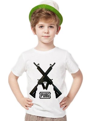 Tshirthane Pubg M416 Erkek Çocuk T-Shirt