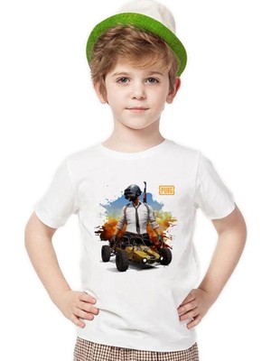 Tshirthane Pubg Winner Battleground Erkek Çocuk T-Shirt