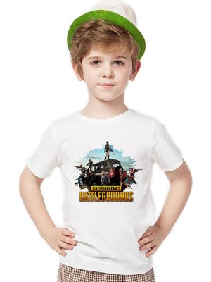 Tshirthane Pubg Winner Battleground Erkek Çocuk T-Shirt