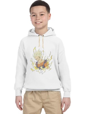 Tshirthane Dragon ball Çocuk Sweatshirt