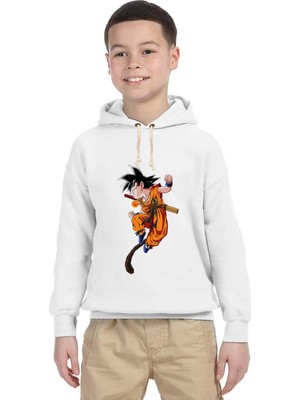 Tshirthane Dragon ball Goku Çocuk Sweatshirt