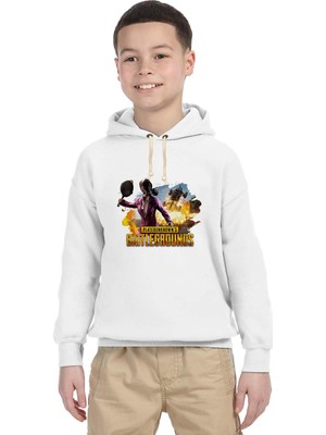 Tshirthane Pubg Winner Battleground Çocuk Sweatshirt