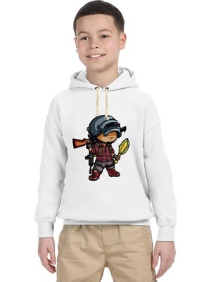 Tshirthane Pubg Winner Battleground Çocuk Sweatshirt