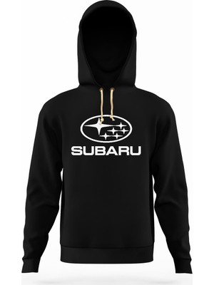 Tshirthane Subaru logo Erkek Sweatshirt