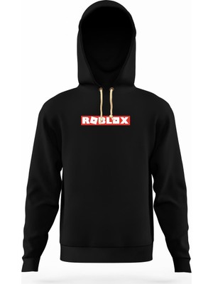 Tshirthane Roblox logo Erkek Sweatshirt