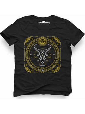Tshirthane Oğlak Burcu Capricorn Erkek T-Shirt