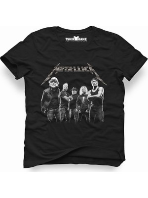 Tshirthane metallica grup 2018 Erkek T-Shirt