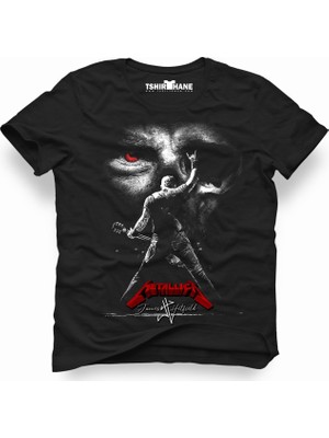 Tshirthane Metallica James Hetfield  Signature Erkek T-Shirt