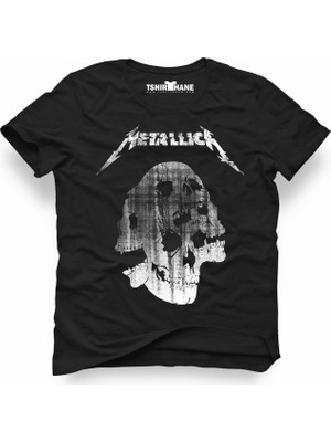Tshirthane metallica skull Erkek T-Shirt