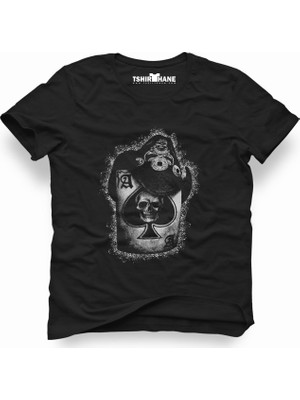 Tshirthane motörhead iskambil şapka Erkek T-Shirt