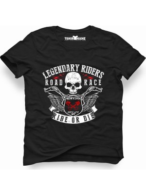Tshirthane American ride or die Erkek T-Shirt