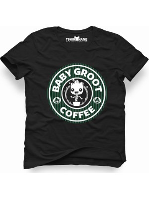 Tshirthane Baby groot coffee Erkek T-Shirt