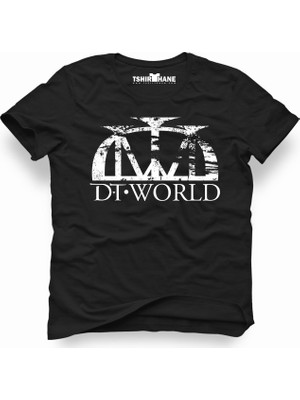 Tshirthane Dream Theater wold black Erkek T-Shirt