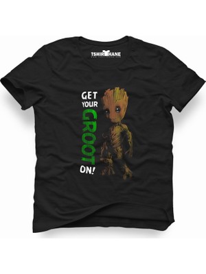 Tshirthane Get your groot on Erkek T-Shirt