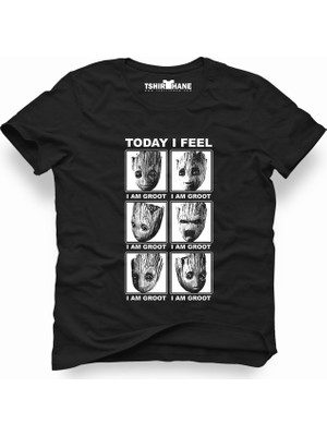 Tshirthane Im groot to day feel Erkek T-Shirt