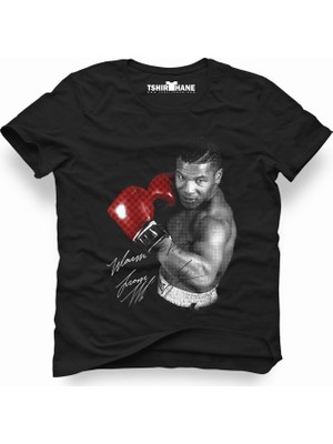 Tshirthane Mike tyson imza Erkek T-Shirt