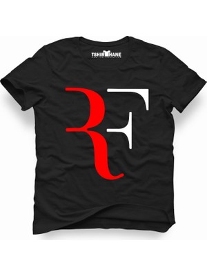 Tshirthane Roger Federer Rf Erkek T-Shirt