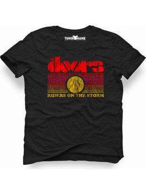 Tshirthane The doors riders on the storm Erkek T-Shirt