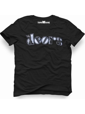 Tshirthane The doors suliyet logo Erkek T-Shirt