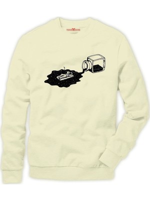 Tshirthane Nasa uzay Astronot  Keyfi Erkek Sweatshirt