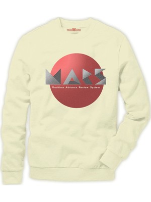 Tshirthane Nasa Mars Uzay tema Erkek Sweatshirt
