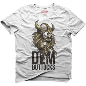 Dembuttocks Beyaz Erkek T-Shirt