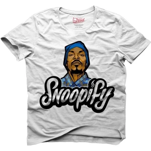 Snoopify Snoop Dogg Beyaz Erkek T-Shirt