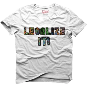 Legalize It - Weed Beyaz Erkek T-Shirt