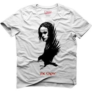 The Crow Beyaz Erkek T-Shirt