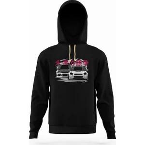 Subaru vs evo Erkek Sweatshirt