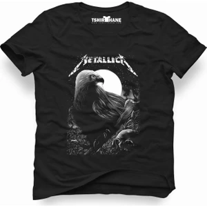 Metallica Leipzig Poster 2018 Erkek T-Shirt