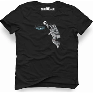 Nasa uzay Astronot  Dünya Ay Erkek T-Shirt