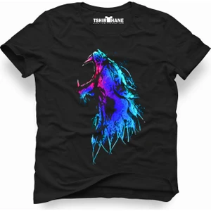 howling wolf Erkek T-Shirt