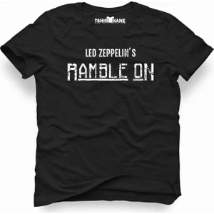 Led-zeppelin rample on Erkek T-Shirt