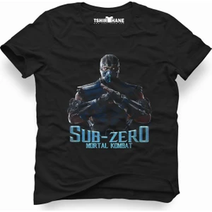 Mortal kombat sub zero fatality 1 Erkek T-Shirt
