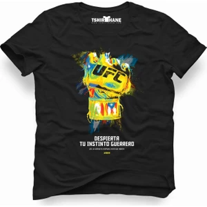 Ufc Khabib despierta Erkek T-Shirt