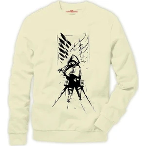 Attack on titan Titana saldırı Erkek Sweatshirt