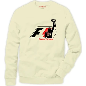 F1 Senna Victory Erkek Sweatshirt